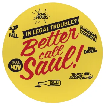 Better Call Saul, Mousepad Στρογγυλό 20cm
