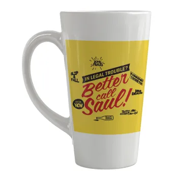 Better Call Saul, Κούπα κωνική Latte Μεγάλη, κεραμική, 450ml
