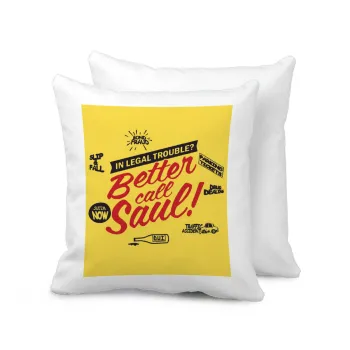 Better Call Saul, Μαξιλάρι καναπέ 40x40cm περιέχεται το  γέμισμα