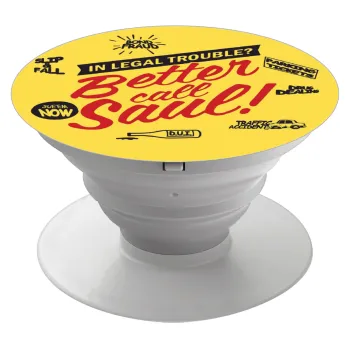 Better Call Saul, Phone Holders Stand  White Hand-held Mobile Phone Holder