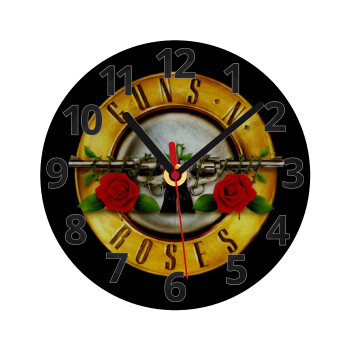 Guns N' Roses, Ρολόι τοίχου γυάλινο (20cm)