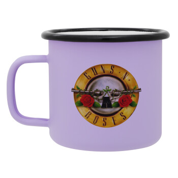 Guns N' Roses, Κούπα Μεταλλική εμαγιέ ΜΑΤ Light Pastel Purple 360ml