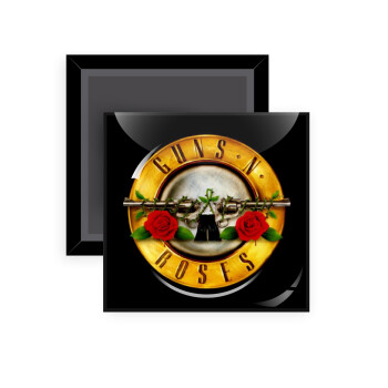 Guns N' Roses, Μαγνητάκι ψυγείου τετράγωνο διάστασης 5x5cm