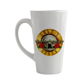 Guns N' Roses, Κούπα κωνική Latte Μεγάλη, κεραμική, 450ml