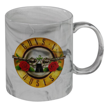 Guns N' Roses, Mug ceramic marble style, 330ml
