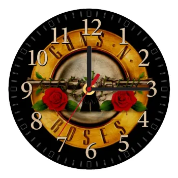 Guns N' Roses, Ρολόι τοίχου ξύλινο plywood (20cm)
