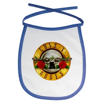 Guns N' Roses, Σαλιάρα μωρού αλέκιαστη με κορδόνι Μπλε