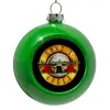 Στολίδι Χριστουγεννιάτικη μπάλα δένδρου Πράσινο 8cm