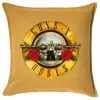 Sofa cushion YELLOW 50x50cm includes filling