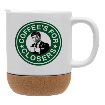 Coffee's for closers, Ceramic coffee mug Cork (MAT), 330ml