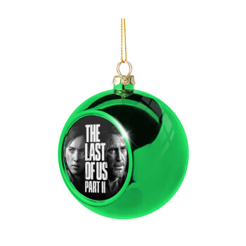 Last of us 2, Green Christmas tree ornament ball 8cm