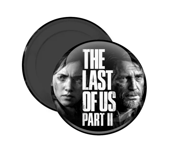 Last of us 2 — Round fridge magnet, 5cm