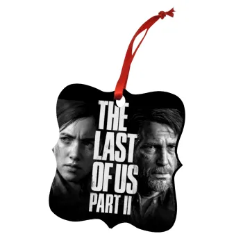 Last of us 2, Christmas ornament polygon wooden 7.5cm