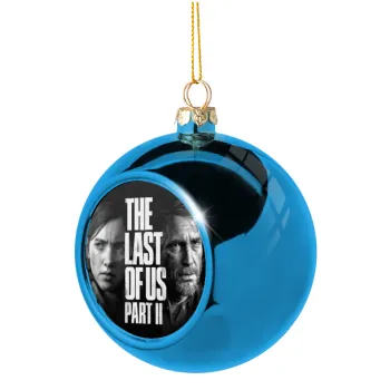 Last of us 2, Στολίδι Χριστουγεννιάτικη μπάλα δένδρου Μπλε 8cm