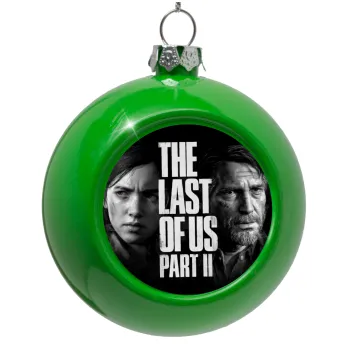 Last of us 2, Στολίδι Χριστουγεννιάτικη μπάλα δένδρου Πράσινο 8cm