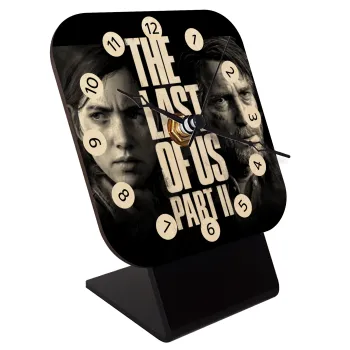 Last of us 2, Quartz Table clock in natural wood (10cm)