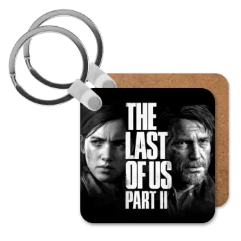 Last of us 2, Μπρελόκ Ξύλινο τετράγωνο MDF