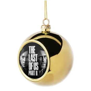 Last of us 2, Golden Christmas tree ball ornament 8cm