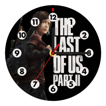 Last of us, Ellie, Ρολόι τοίχου ξύλινο (20cm)