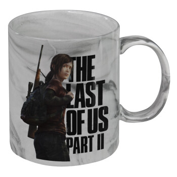 Last of us, Ellie, Mug ceramic marble style, 330ml