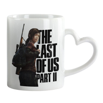 Last of us, Ellie, Mug heart handle, ceramic, 330ml