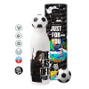 Soccer Metal mug thermos, double wall, 550ml
