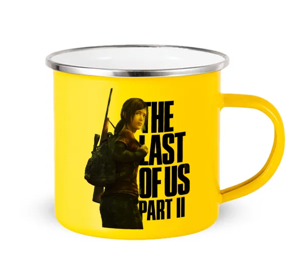 Last of us — Yellow Enamel Metallic Cup 360ml