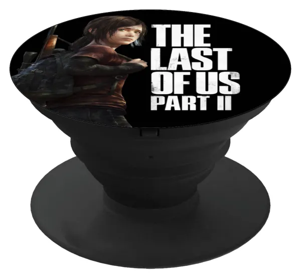 Last of us — Phone Holders Stand  Black Hand-held Mobile Phone Holder