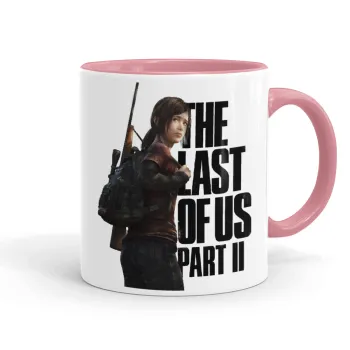Last of us, Ellie, Mug colored pink, ceramic, 330ml