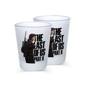 Last of us, Ellie, Σφηνοπότηρα γυάλινα 45ml του πάγου (2 τεμάχια)