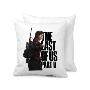 Last of us, Ellie, Μαξιλάρι καναπέ 40x40cm περιέχεται το  γέμισμα