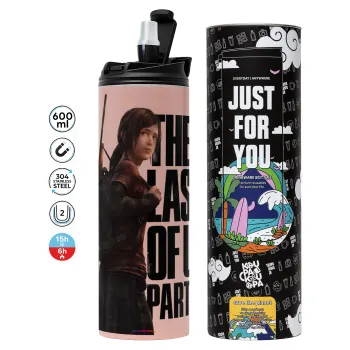Last of us, Ellie, Tumbler stainless steel PINK 600ml