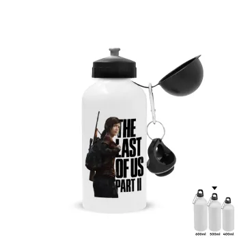Last of us, Ellie, Μεταλλικό παγούρι νερού, Λευκό, αλουμινίου 500ml