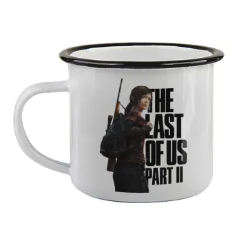 Last of us, Ellie, Κούπα εμαγιέ με μαύρο χείλος 360ml