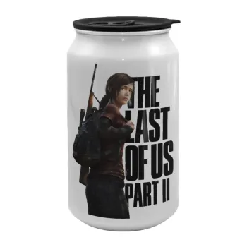 Last of us, Ellie, Κούπα ταξιδιού μεταλλική με καπάκι (tin-can) 500ml