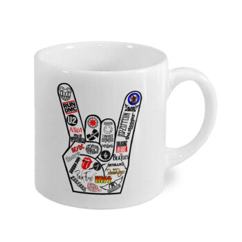 Best Rock Bands hand, Κουπάκι κεραμικό, για espresso 150ml