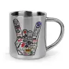 Mug Stainless steel double wall 300ml