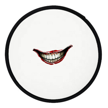 Joker smile, Βεντάλια υφασμάτινη αναδιπλούμενη με θήκη (20cm)