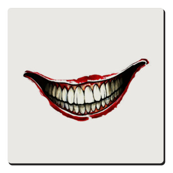 Joker smile, Τετράγωνο μαγνητάκι ξύλινο 6x6cm