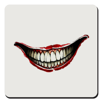 Joker smile, Τετράγωνο μαγνητάκι ξύλινο 9x9cm