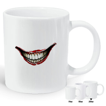 Joker smile, Κούπα Giga, κεραμική, 590ml