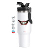 Mega Stainless steel Tumbler with lid, double wall 1,2L