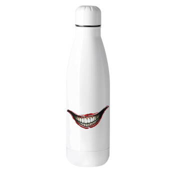 Joker smile, Metal mug thermos (Stainless steel), 500ml