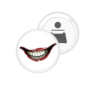 Joker smile, Μαγνητάκι και ανοιχτήρι μπύρας στρογγυλό διάστασης 5,9cm