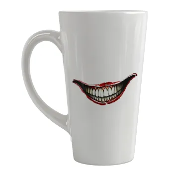 Joker smile, Κούπα κωνική Latte Μεγάλη, κεραμική, 450ml