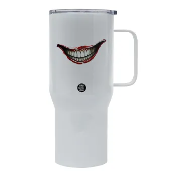Joker smile, Tumbler με καπάκι, διπλού τοιχώματος (θερμό) 750L