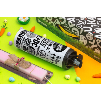 Best Rock Bands Collection, Easter candle,Travel Tumbler 2 Lids, with metal straw & cleaning brush & aromatic flat candle (30cm) (PINK)