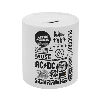 Best Rock Bands Collection, Κουμπαράς πορσελάνης με τάπα