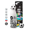 Soccer Metal mug thermos, double wall, 550ml