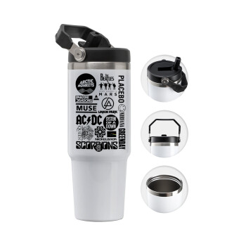 Best Rock Bands Collection, Θερμός Ανοξείδωτο 30oz με χερούλι